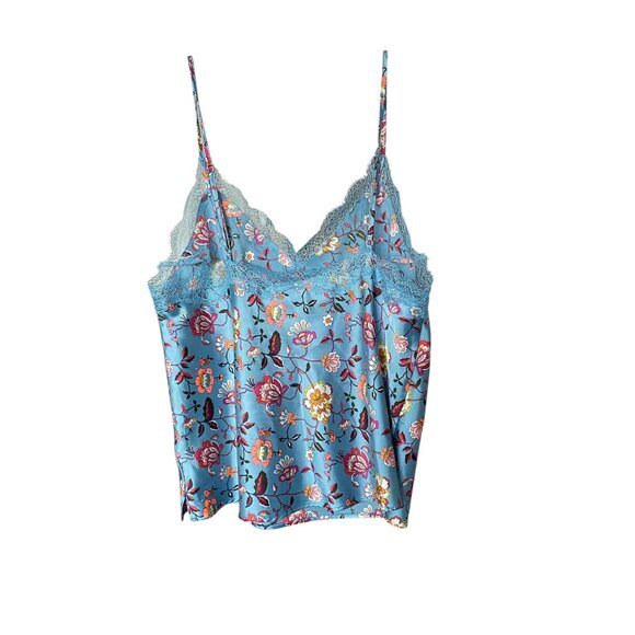 Victoria's Secret Satin Lace Camisole Tank Top Size M - Picture 2 of 8